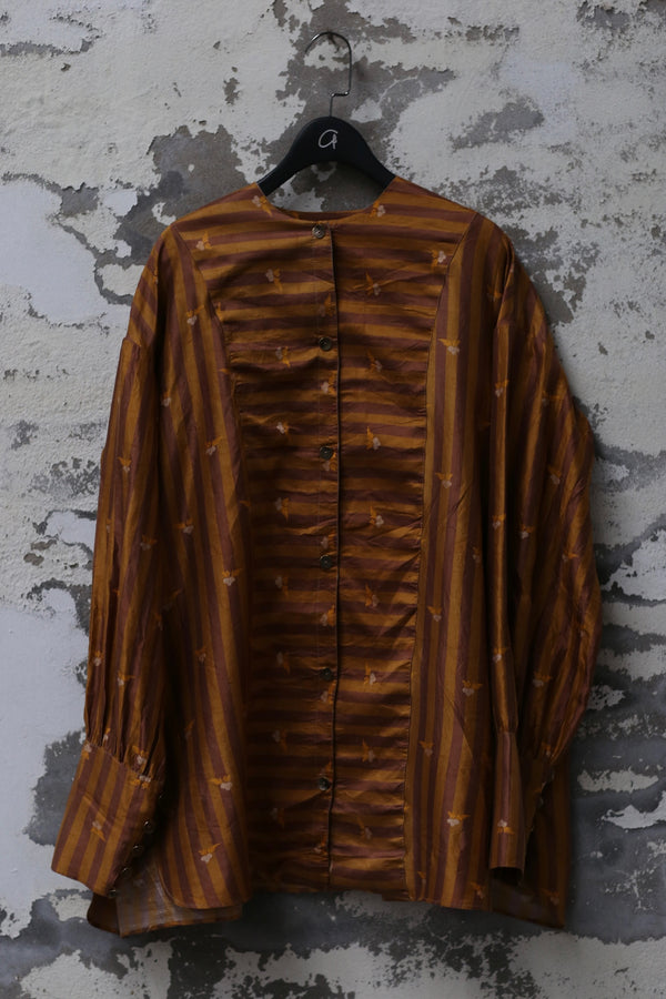 MUTEDANCE striped shirt MD24SS61 PM120